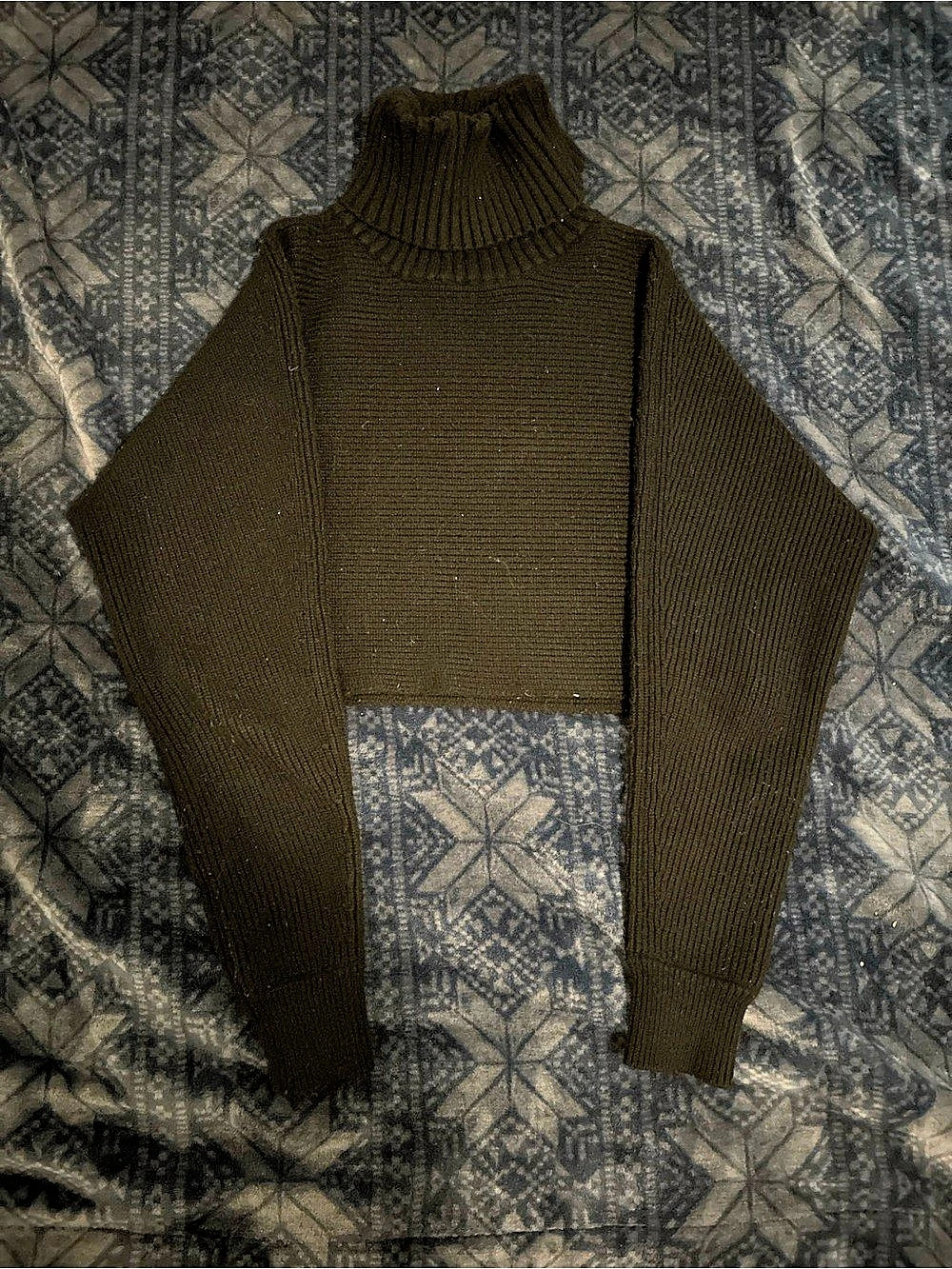House of Harlow 1960 Turtleneck Sweater Black Medium